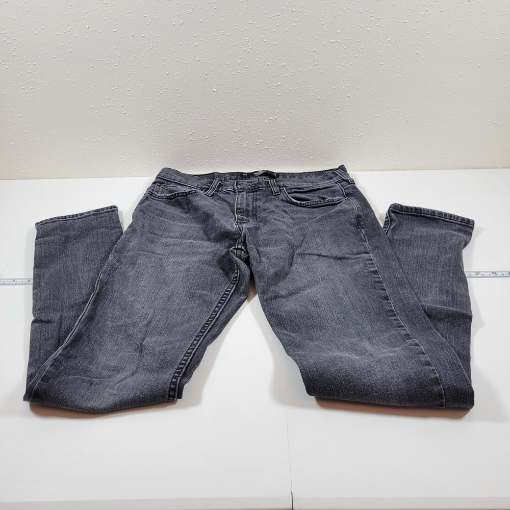 Hollister Men's Jeans California Skinny Epic Flex Size 31/32 Black